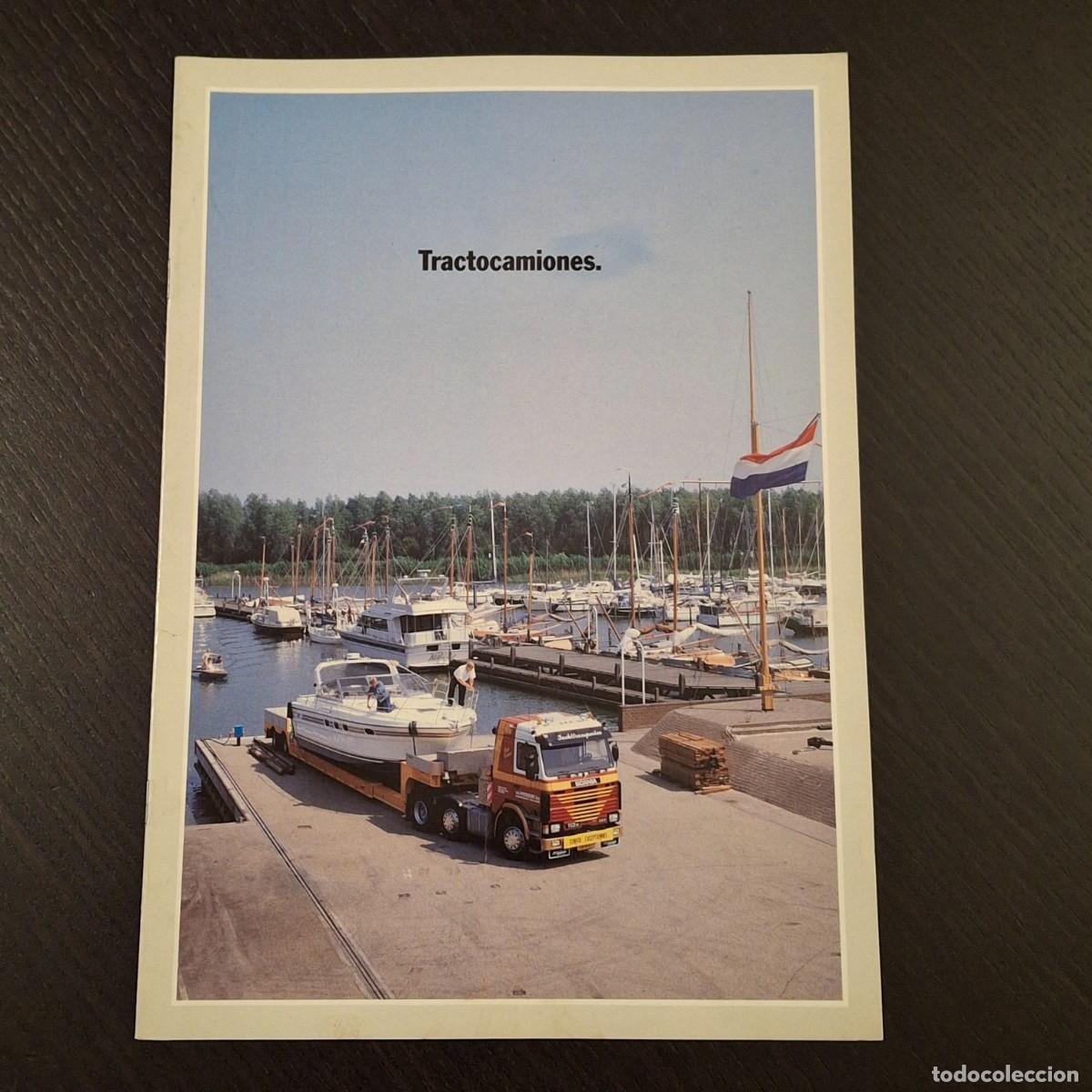 Cars and Motorcycles: 1990 SCANIA TRACTOCAMIONES CAMION CAMIONES - CATALOGO PUBLICIDAD - ESPA&Ntilde;OL