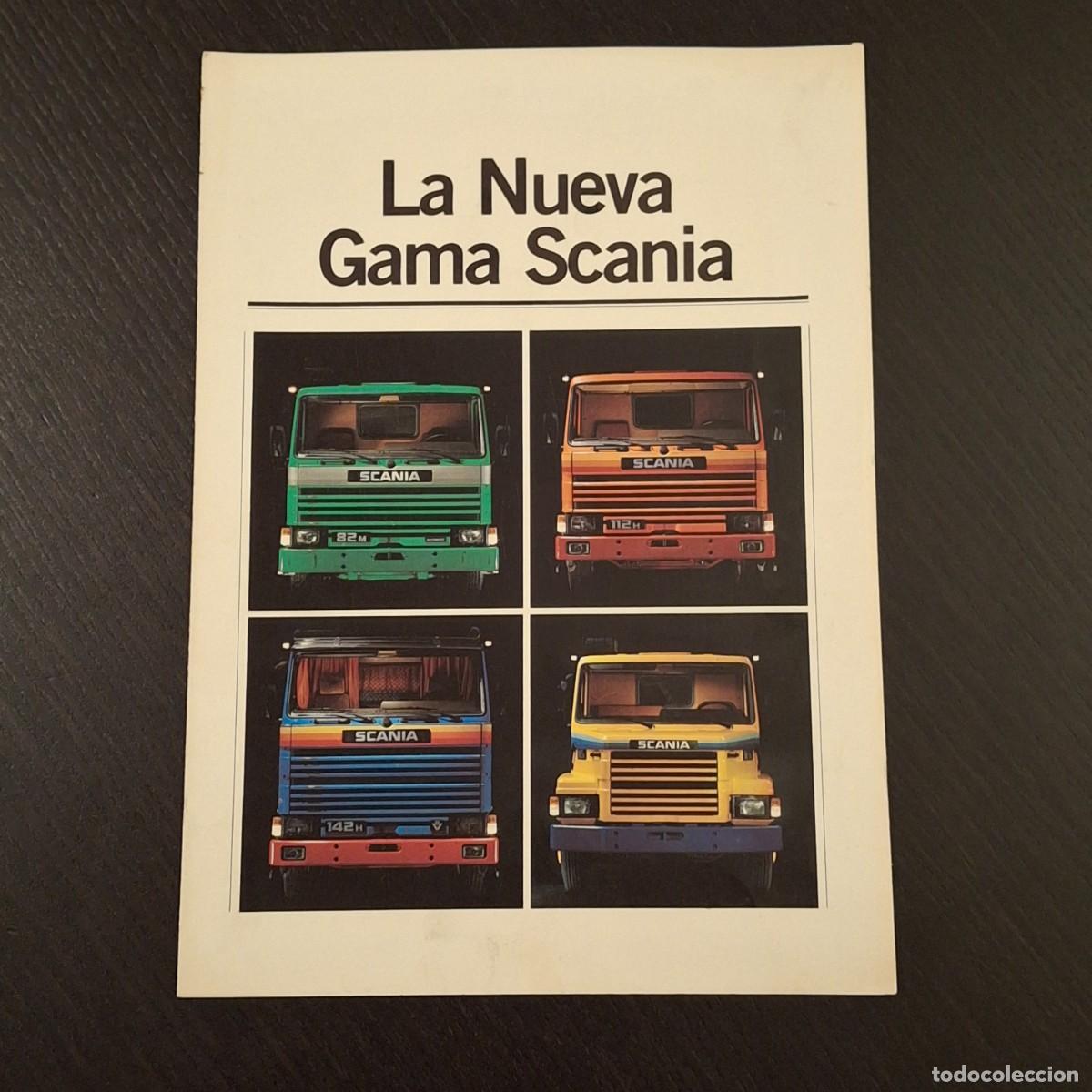 Cars and Motorcycles: 1981 SCANIA GAMA CAMION CAMIONES - CATALOGO PUBLICIDAD - ESPA&Ntilde;OL
