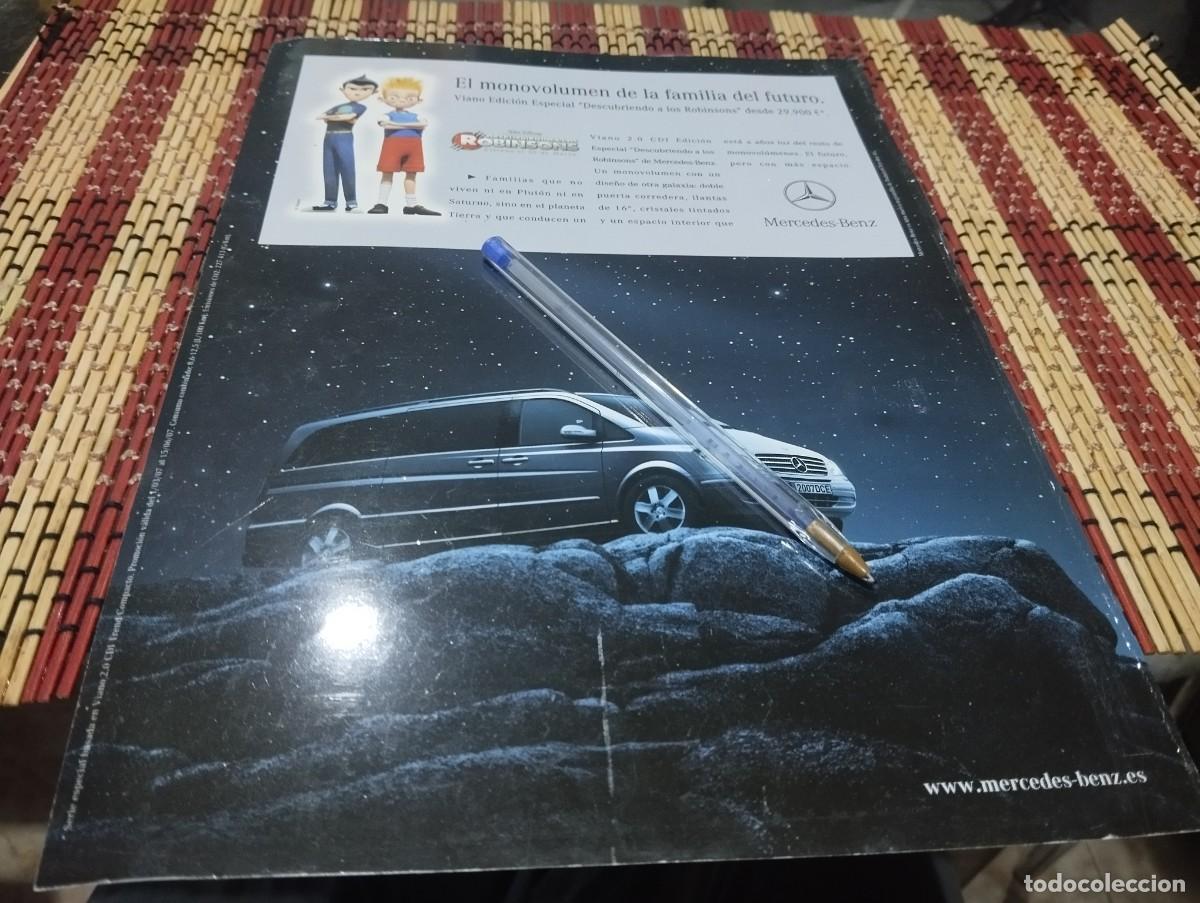 Cars and Motorcycles: MONOVOLUMEN MERCEDES BENZ VIANO ANUNCIO PUBLICIDAD REVISTA