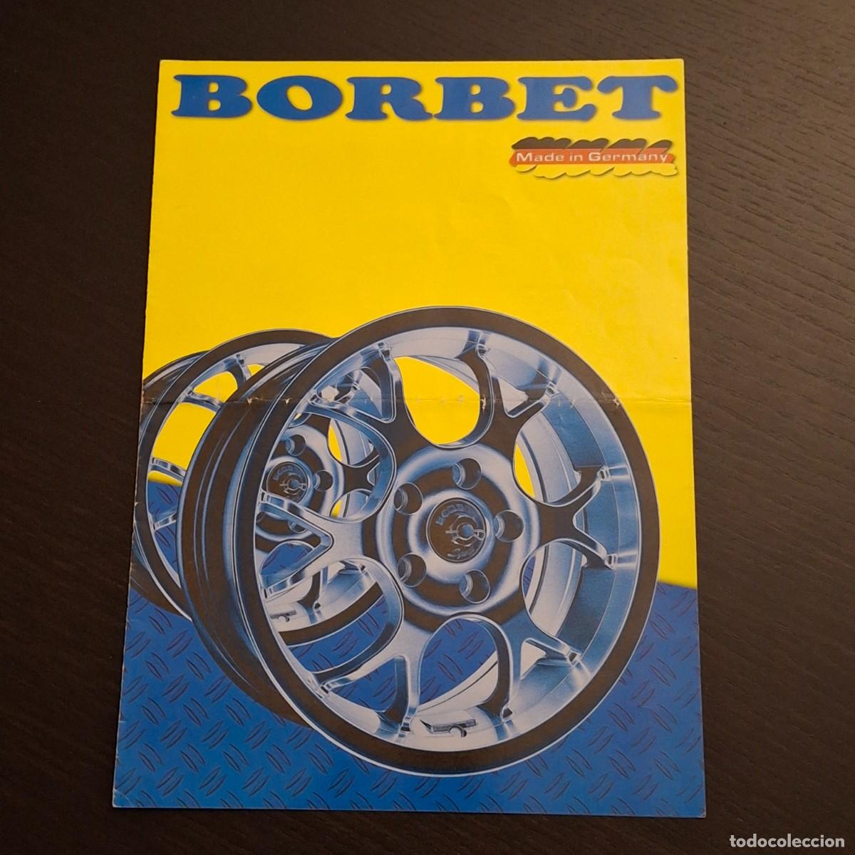 Cars and Motorcycles: BORBET - LLANTAS PARA COCHES TUNING VOLANTE - CATALOGO PUBLICIDAD - EN ESPA&Ntilde;OL