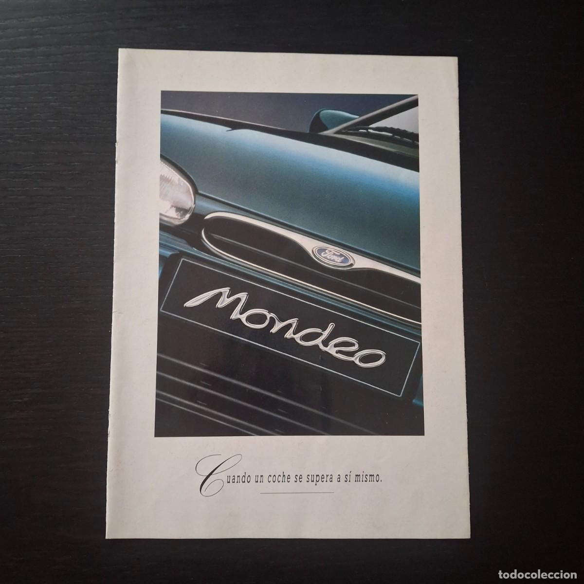 Voitures et Motocyclettes: FORD MONDEO V6 24V - FOLLETO CATALOGO PUBLICIDAD - ESPA&Ntilde;OL