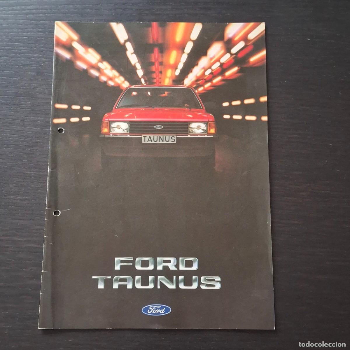 Voitures et Motocyclettes: 1982 FORD TAUNUS L GL GHIA GLS RANCHERA - FOLLETO CATALOGO PUBLICIDAD - ESPA&Ntilde;OL