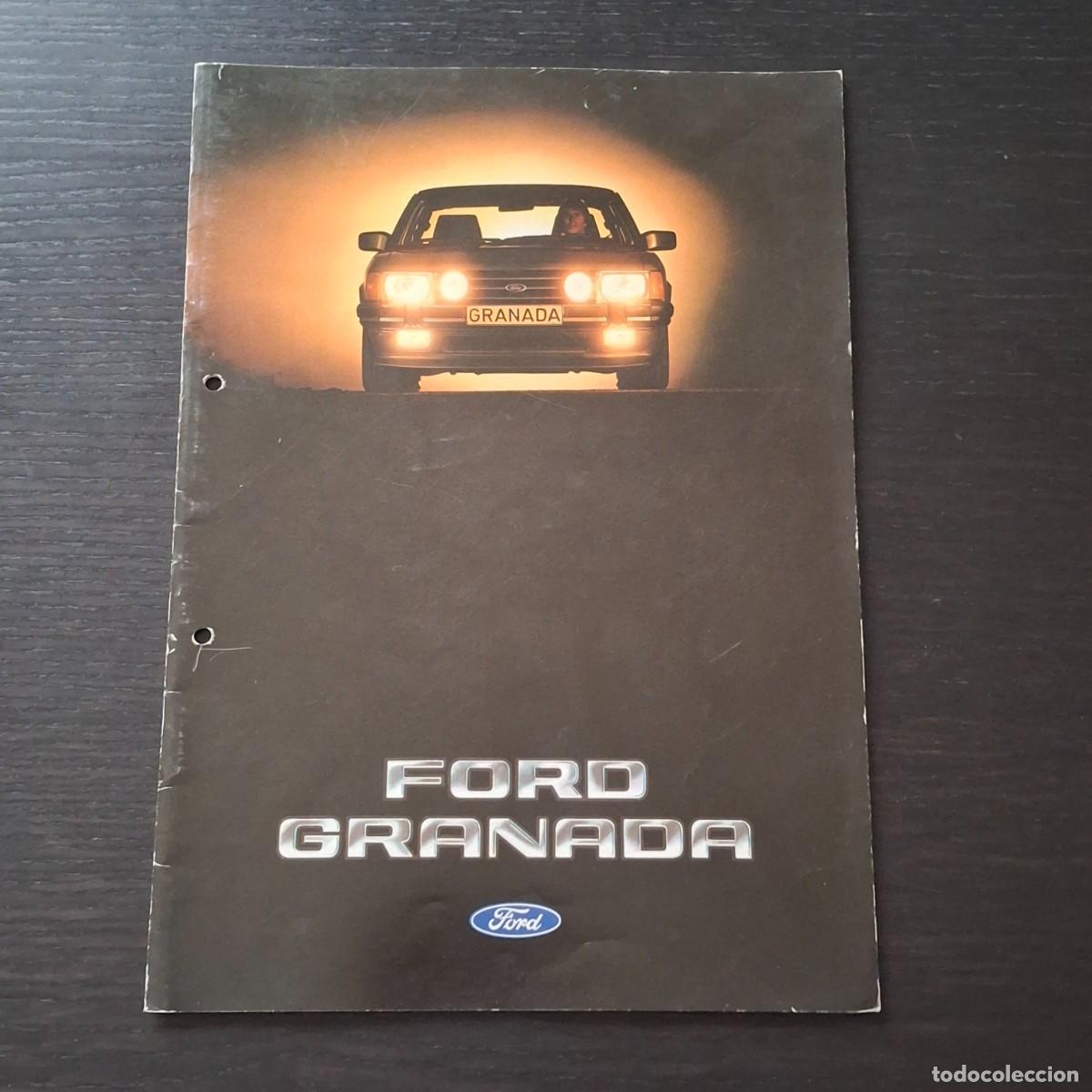 Voitures et Motocyclettes: 1981 FORD GRANADA GL GHIA 2.8i INYECCION DIESEL RANCHERA - FOLLETO CATALOGO PUBLICIDAD - ESPA&Ntilde;OL