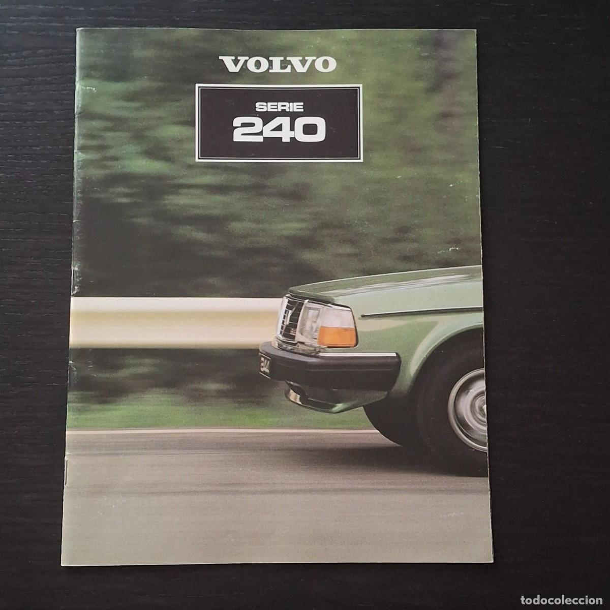Cars and Motorcycles: 1981 VOLVO SERIE 240 244 245 GL GLE GLT TURBO - CATALOGO FOLLETO PUBLICIDAD - ESPA&Ntilde;OL