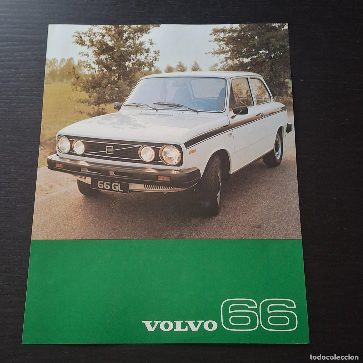 Cars and Motorcycles: 1976 VOLVO 66 DL GL - CATALOGO FOLLETO PUBLICIDAD - INGLES