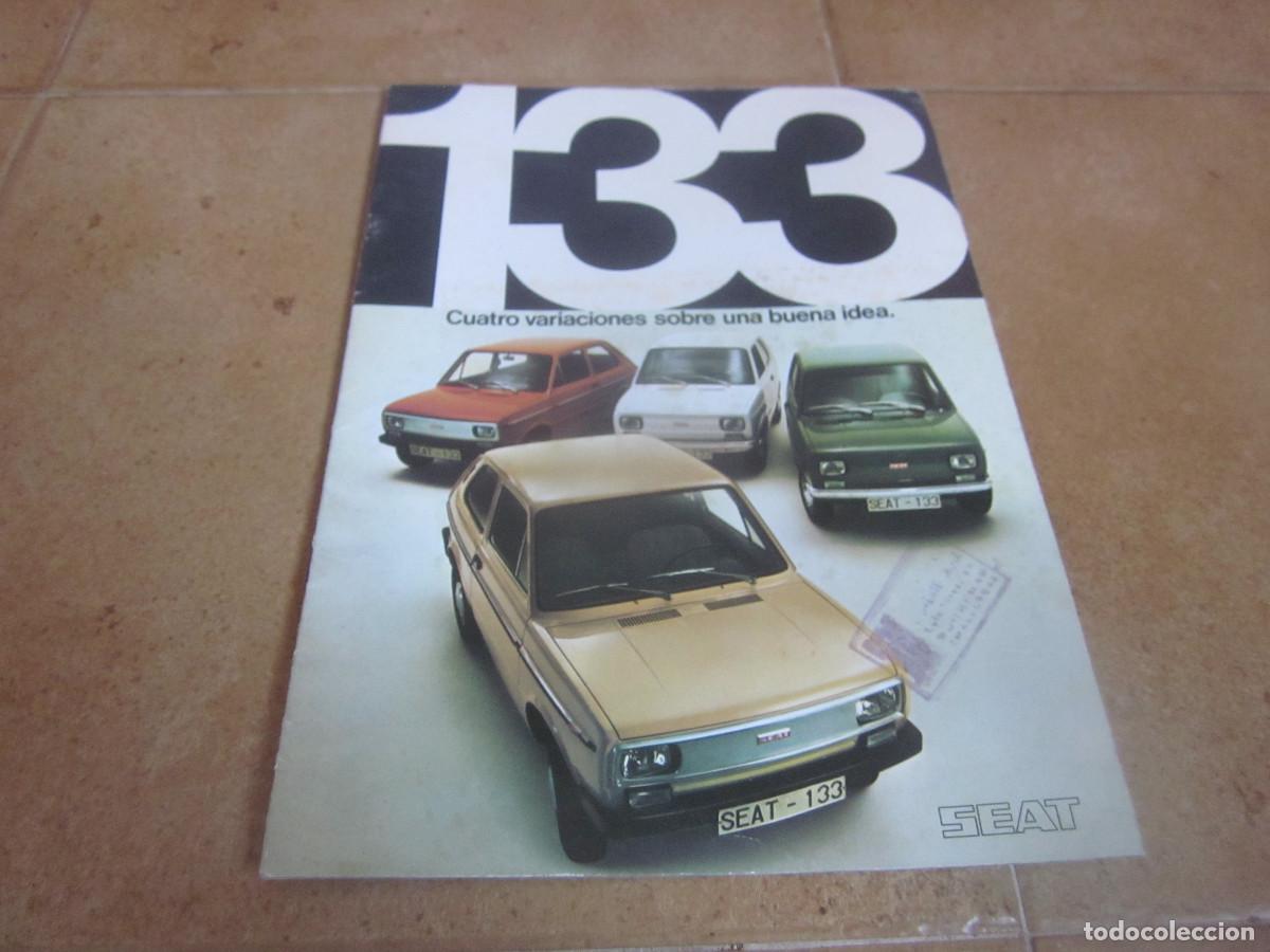 Cars and Motorcycles: CATALOGO SEAT 133 - 1975