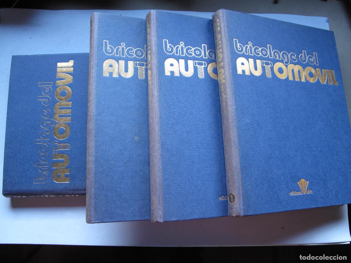 Coches y Motocicletas: BRICOLAGE DEL AUTOM&Oacute;VIL.- 4 TOMOS.- EDICIONES UVE.