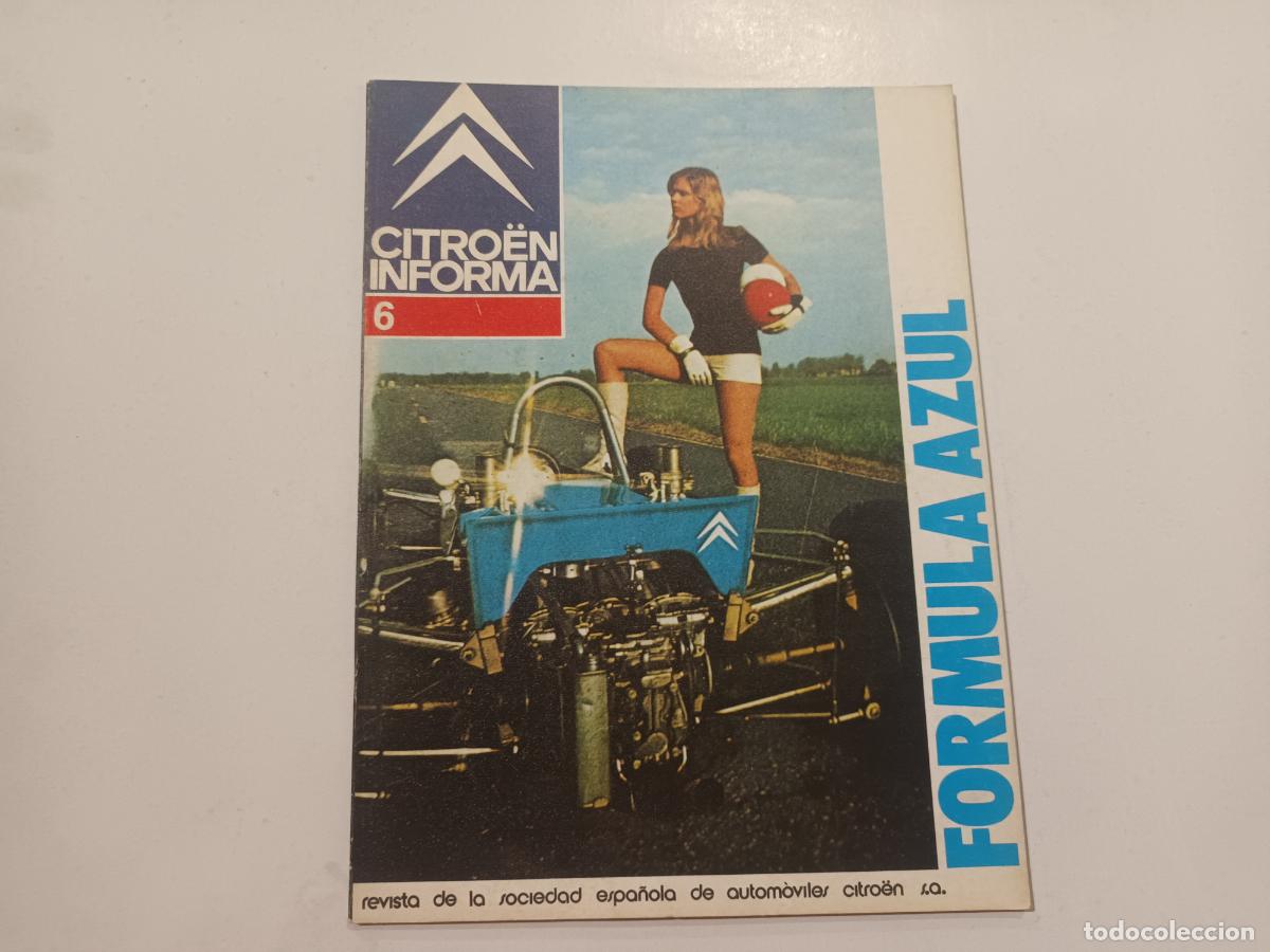Coches y Motocicletas: REVISTA CAT&Aacute;LOGO CITROEN INFORMA. COCHE 2CV, MEHARI, GS, CX POP CROSS ETC. 1974