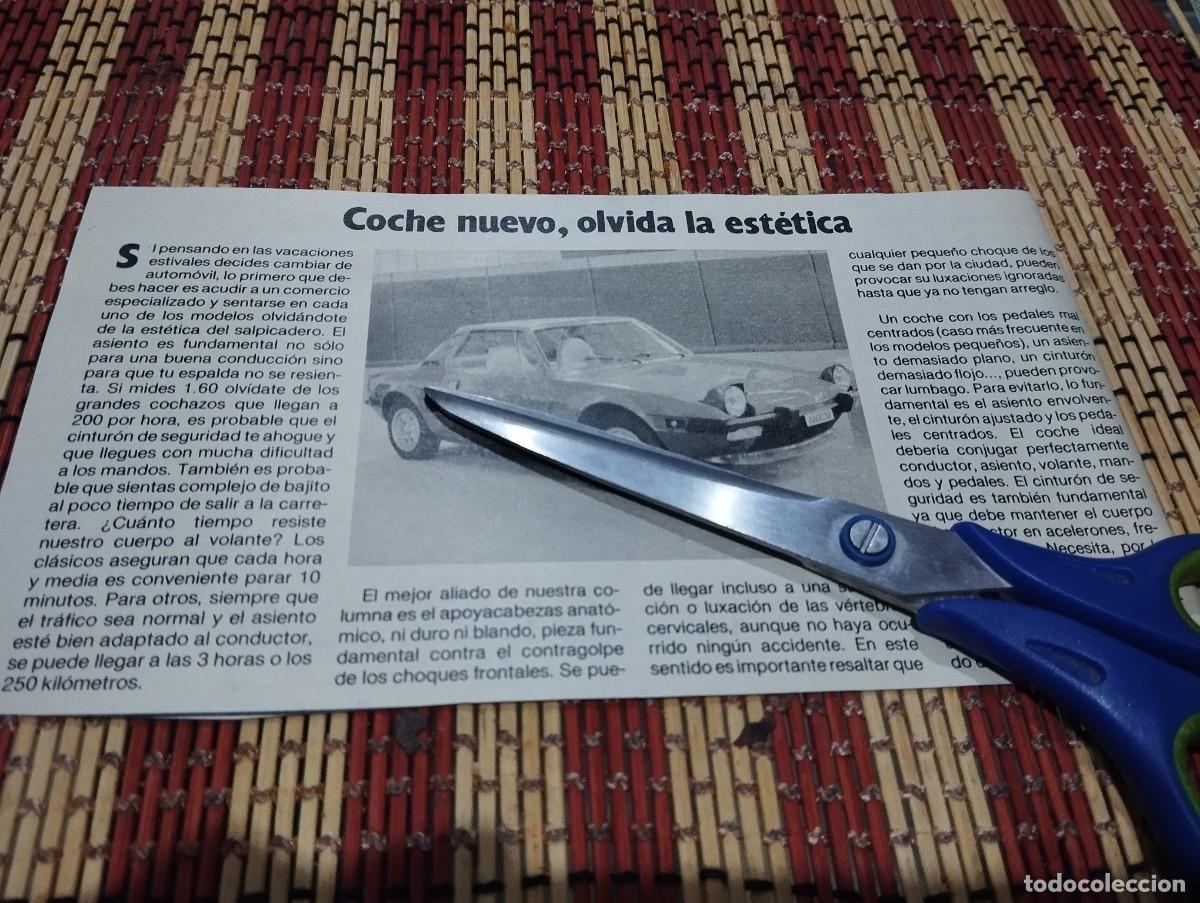 Coches y Motocicletas: COCHE FIAT ANUNCIO PUBLICIDAD RECORTE REVISTA 1985