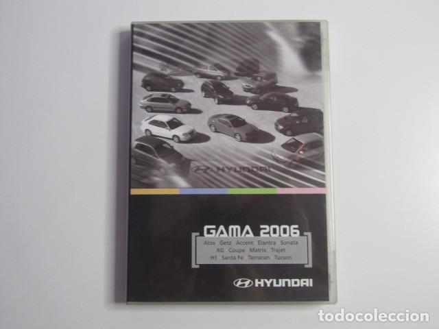 Coches y Motocicletas: DOSSIER DE PRENSA - PRESS KIT DVD HYUNDAI GAMA 2006 - 2 DVD