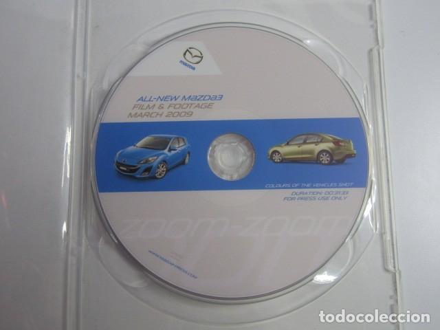 Coches y Motocicletas: DOSSIER DE PRENSA - PRESS KIT DVD MAZDA 3 2009 - SOLO VIDEO