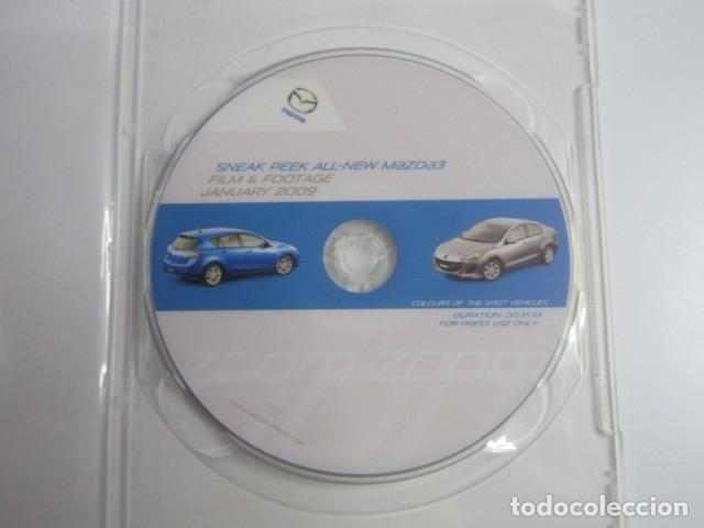 Coches y Motocicletas: DOSSIER DE PRENSA - PRESS KIT DVD MAZDA 3 SNEAK PEAK 2009 - SOLO VIDEO
