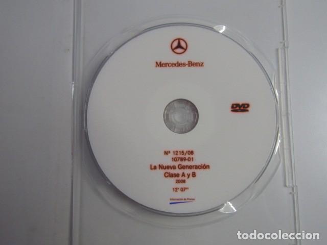 Coches y Motocicletas: DOSSIER DE PRENSA - PRESS KIT DVD MERCEDES CLASE A y B 2007 -SOLO VIDEO 12' 07&rdquo;
