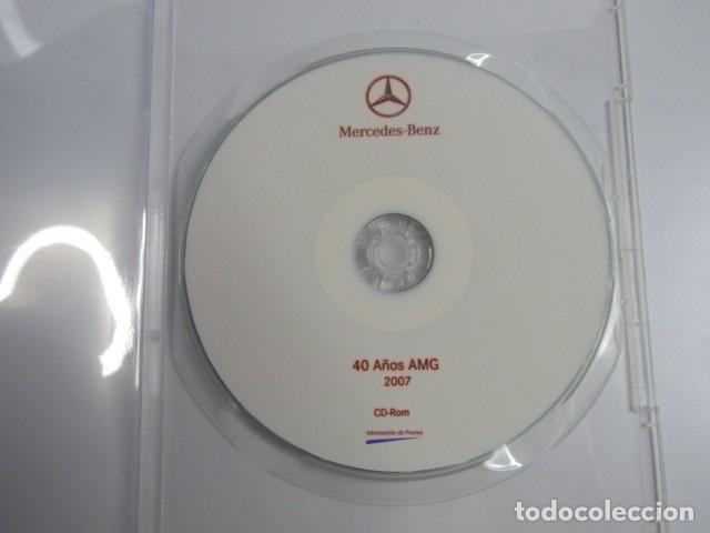 Coches y Motocicletas: DOSSIER DE PRENSA - PRESS KIT DVD MERCEDES 40 A&Ntilde;OS AMG 2007 -DOSSIER + FOTOS