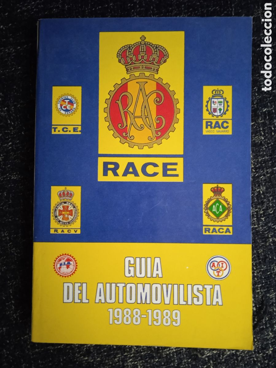 Cars and Motorcycles: RACE. GUIA DEL AUTOMOVILISTA 1988-1989