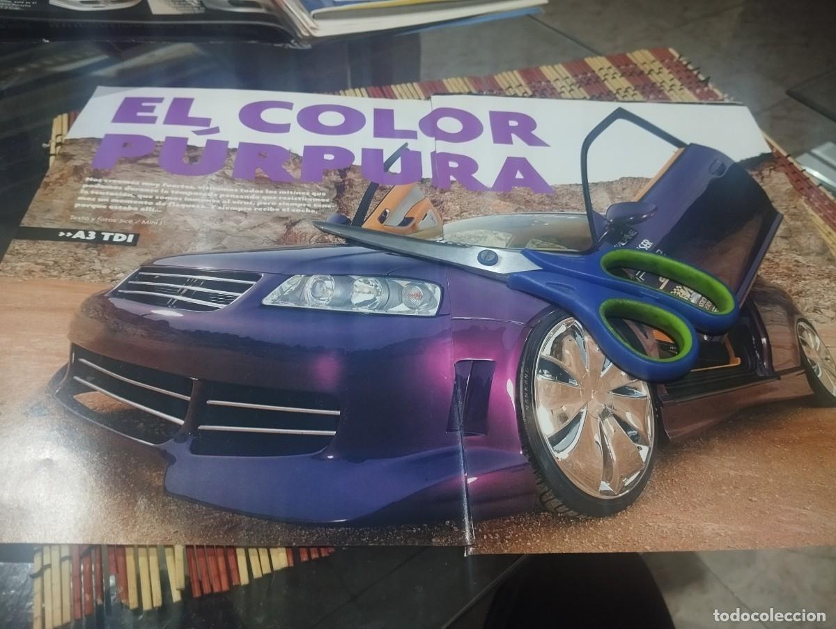 Cars and Motorcycles: AUDI A3 COLOR PURPURA ANTIGUO REPORTAJE TUNING REVISTA 6 PAGINAS 2006