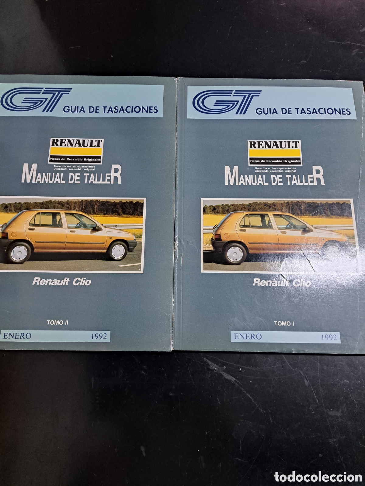Carros e motociclos: Manual de taller Renault Clio tomo I y II a&ntilde;o 1992