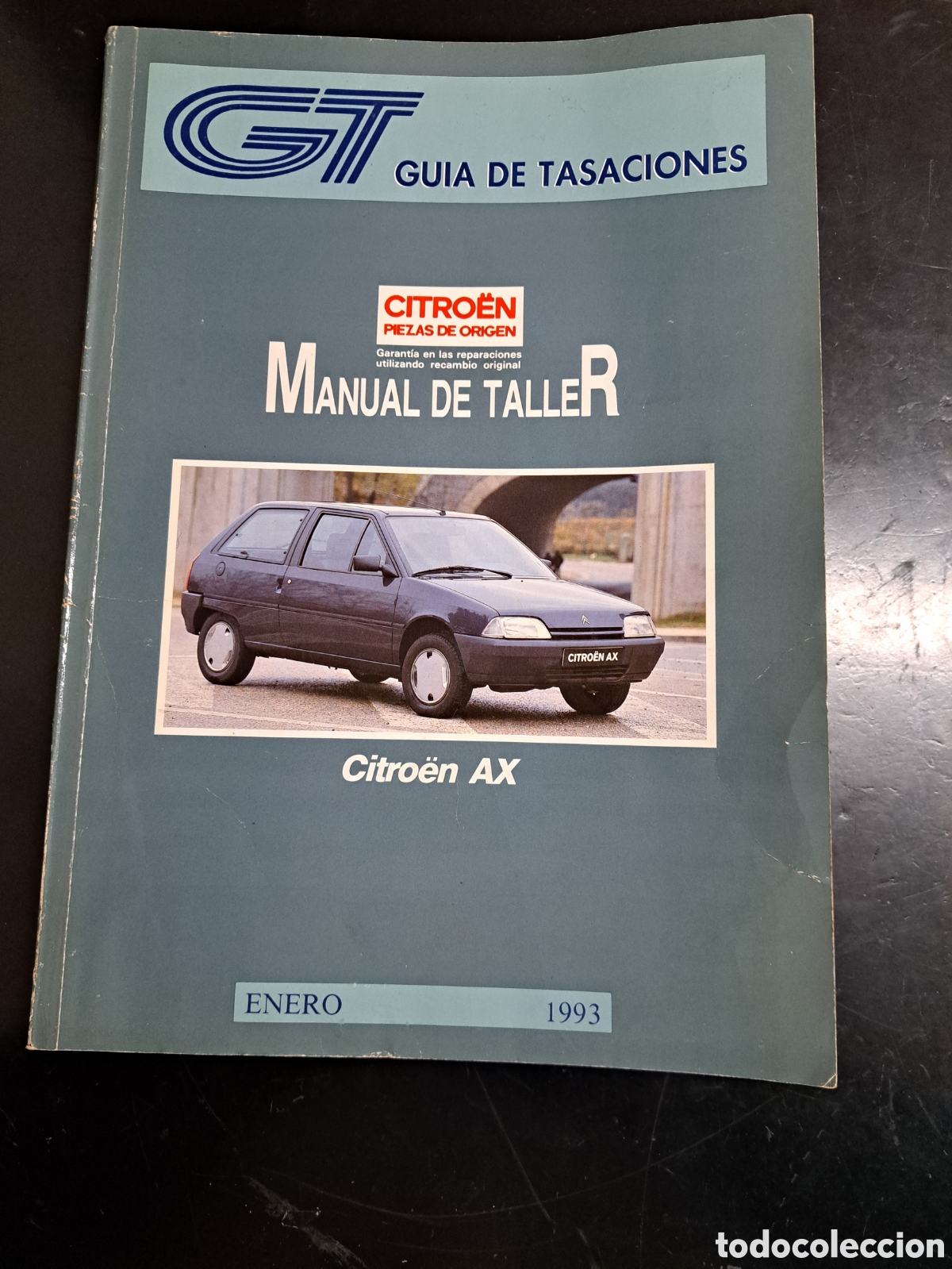 Coches y Motocicletas: Manual de taller Citroen AX 1993