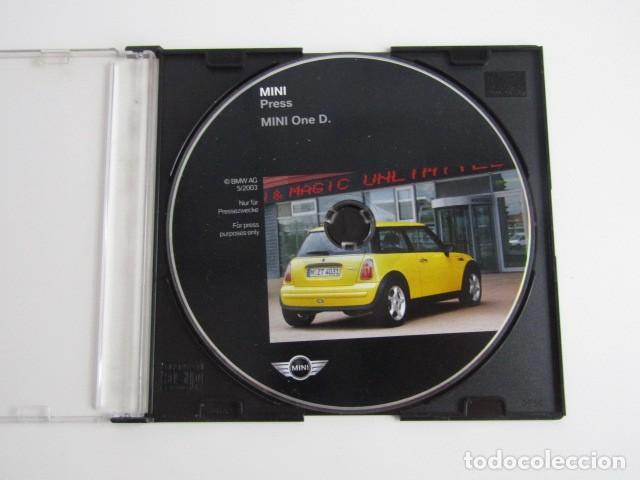 Autos und Motorr&auml;der: DOSSIER DE PRENSA - PRESS KIT DVD MINI ONE D S 2003- TEXTOS + FOTOS