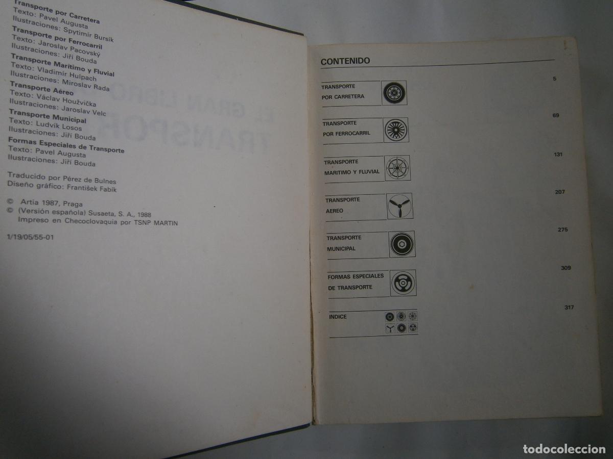 Coches y motocicletas: EL GRAN LIBRO DEL TRANSPORTE - Foto 3