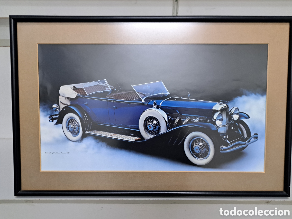Automobili e Motociclette: Cuadro de l&aacute;mina de coche coche azul