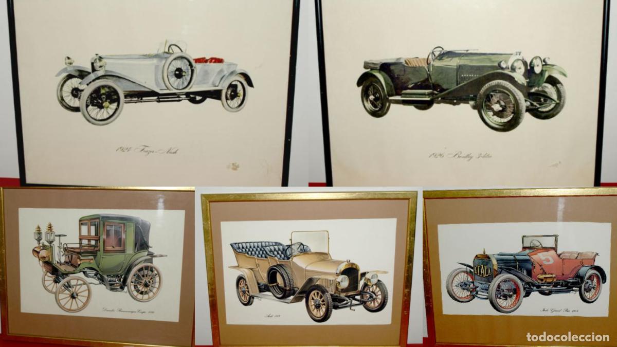 Coches y Motocicletas: CUADROS COCHES CL&Aacute;SICOS