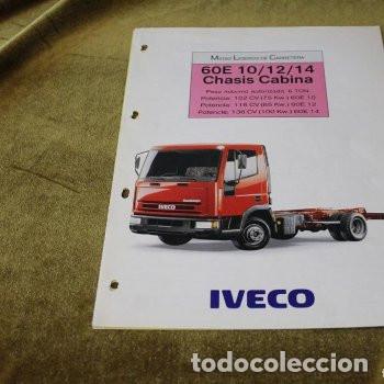 Autos und Motorr&auml;der: Hoja de caracter&iacute;sticas Camiones Iveco Chasis Cabina 60 E 10/12/14. Abril 1991. Serie Medio Ligeros