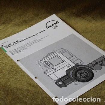 Autos und Motorr&auml;der: Hoja de caracter&iacute;sticas Man Trucks,Veh&iacute;culo con cabina avanzada, 19642.