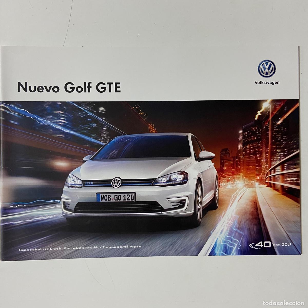 Carros e motociclos: Cat&aacute;logo VOLKSWAGEN GOLF GTE - 2014 - Espa&ntilde;ol