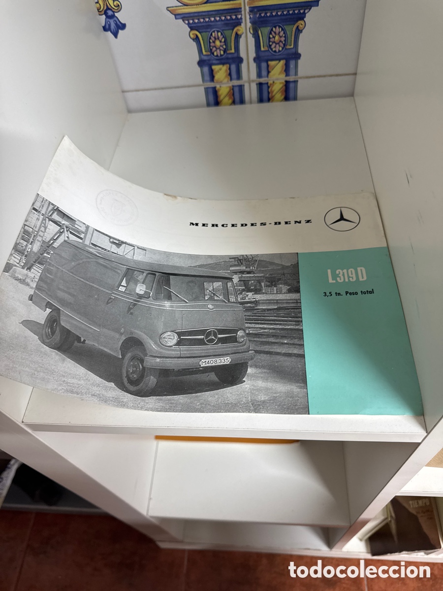 Cars and Motorcycles: Hoja de publicidad de Mercedes-Benz L319D