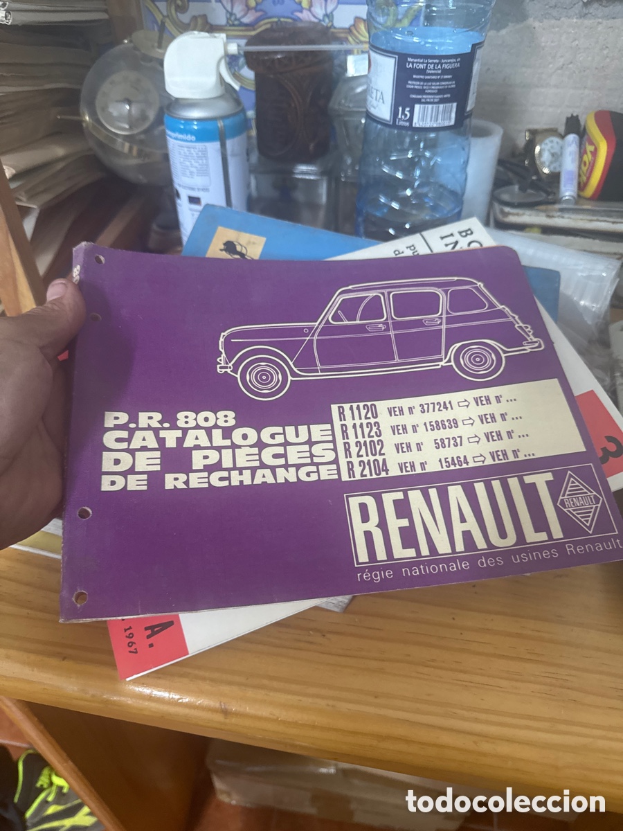 Cars and Motorcycles: Cat&aacute;logo en franc&eacute;s de pieza de Renault