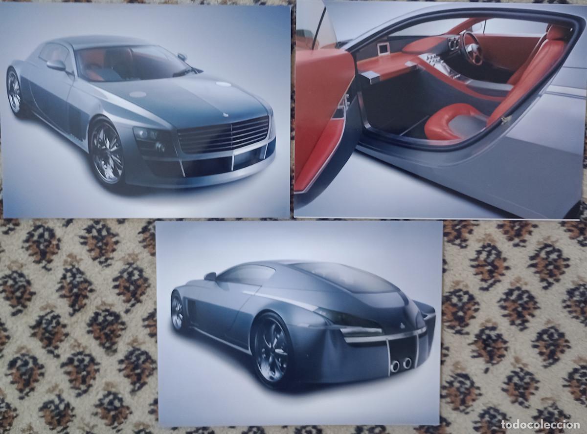 Coches y Motocicletas: DC Gaia 2003, concept car dise&ntilde;ado por Dilip Chhabria India 3 fotograf&iacute;as originales 20x15 cm