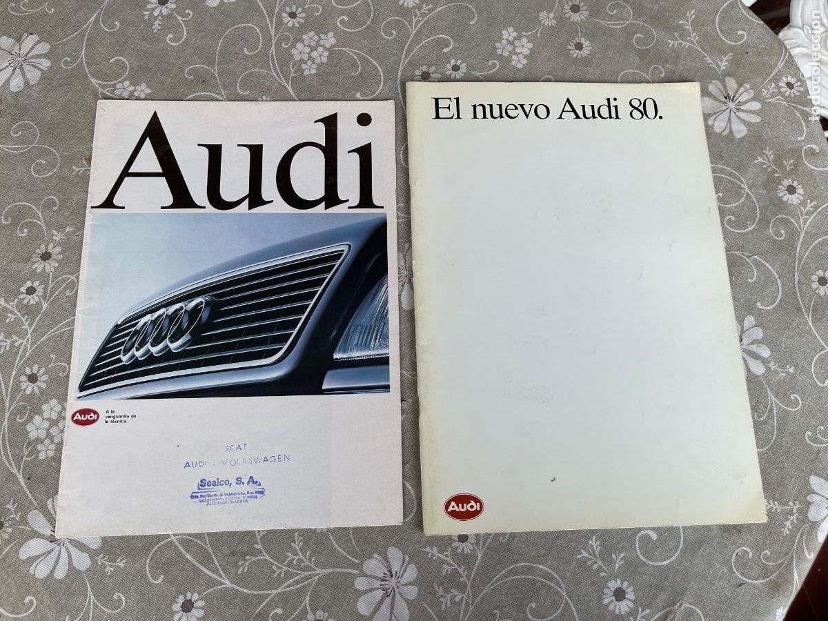 Coches y Motocicletas: Folleto Cat&aacute;logo Publicidad AUDI 90 Original A&Ntilde;OS 80/90