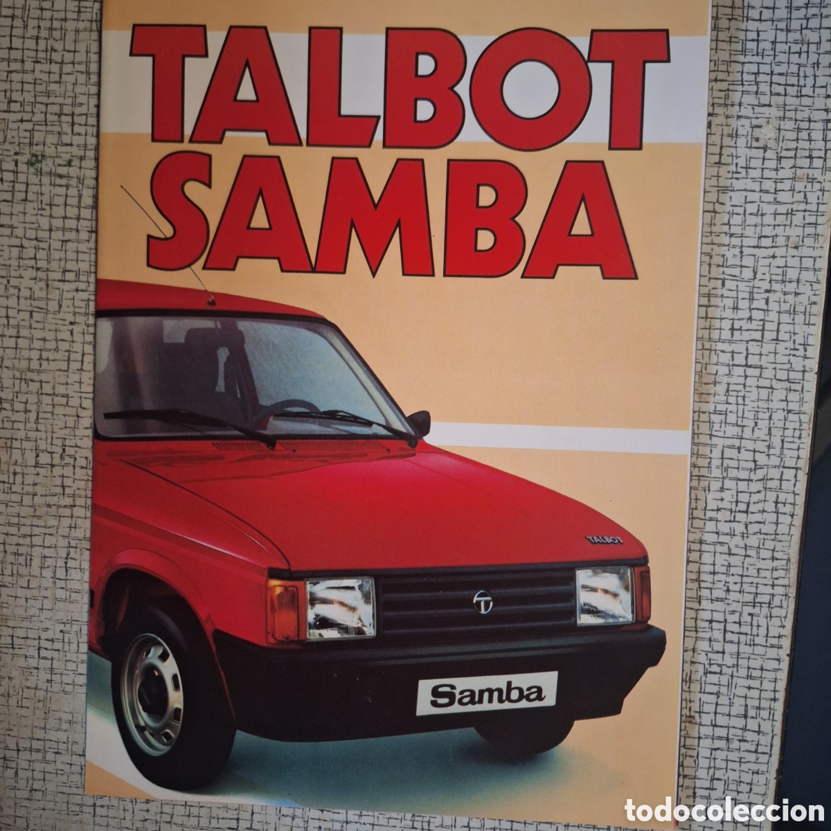 Coches y Motocicletas: Cat&aacute;logo autom&oacute;vil talbot samba