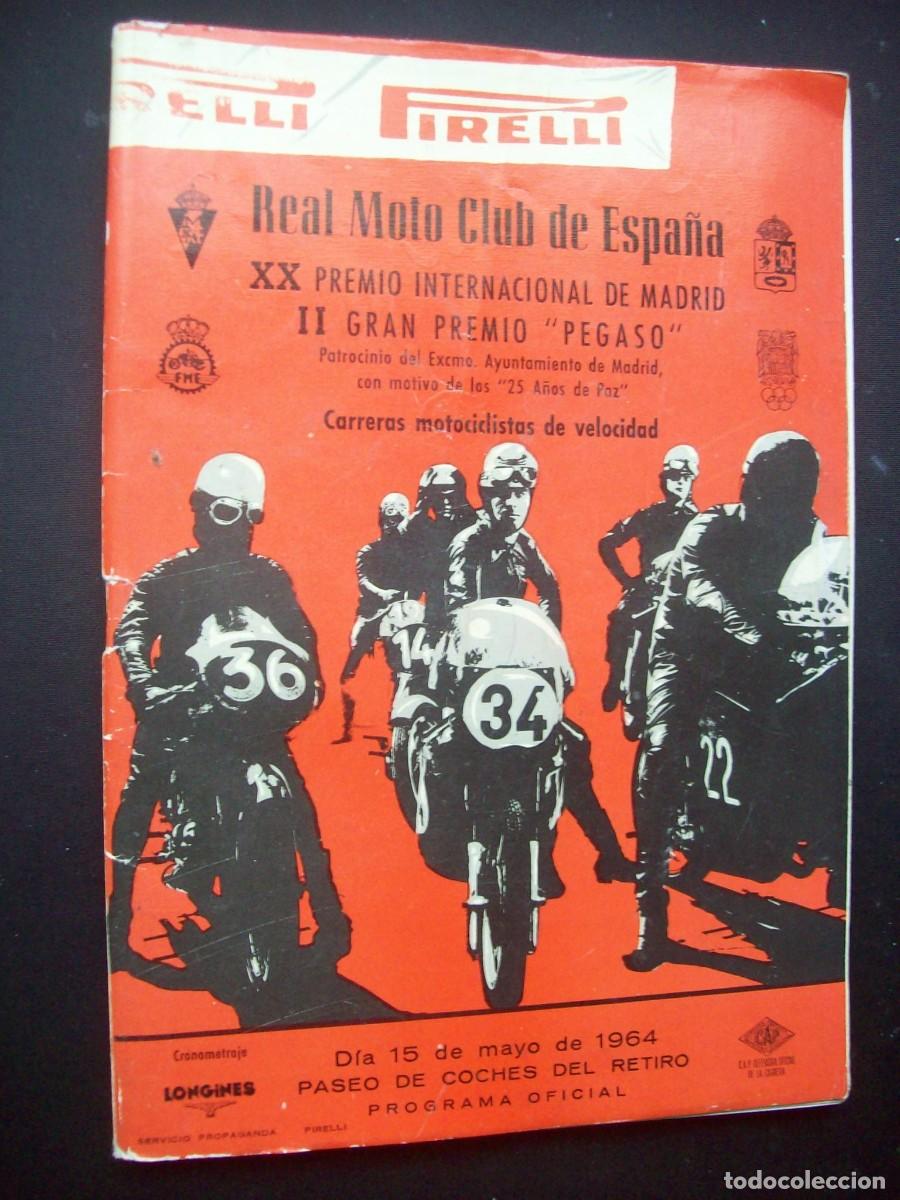 Voitures et Motocyclettes: PROGRAMA DEL XX PREMIO INTERNACIONAL DE MADRID DEL REAL MOTO CLUB DE ESPA&Ntilde;A - CIRCUITO DEL RETIRO -