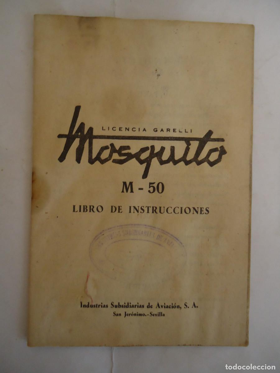 Voitures et Motocyclettes: LIBRO DE INSTRUCCIONES DE LA MOTOCICLETA MOSQUITO M-50. PP- 11