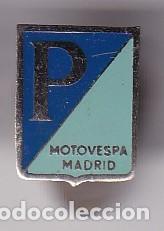 Voitures et Motocyclettes: ANTIGUA INSIGNIA DE OJAL DE MOTOVESPA MADRID