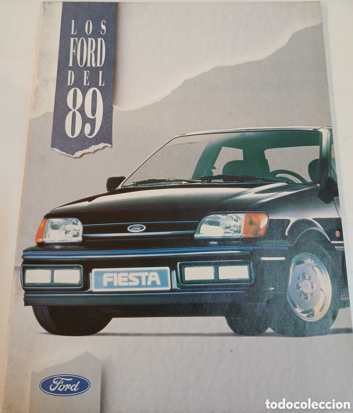 Voitures et Motocyclettes: CATALOGO FORD A&Ntilde;O 1989