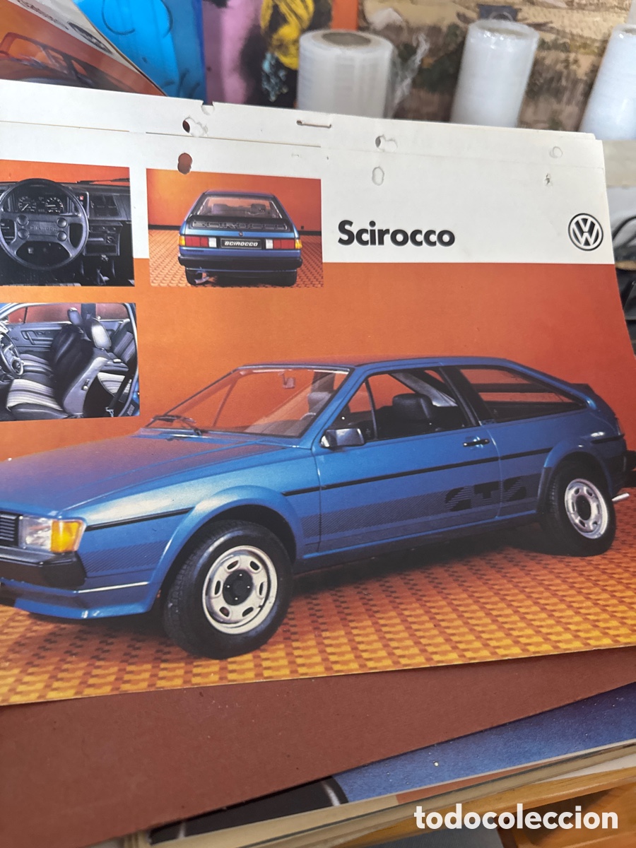 Coches y Motocicletas: Lote de tres fichas t&eacute;cnicas de Volkswagen