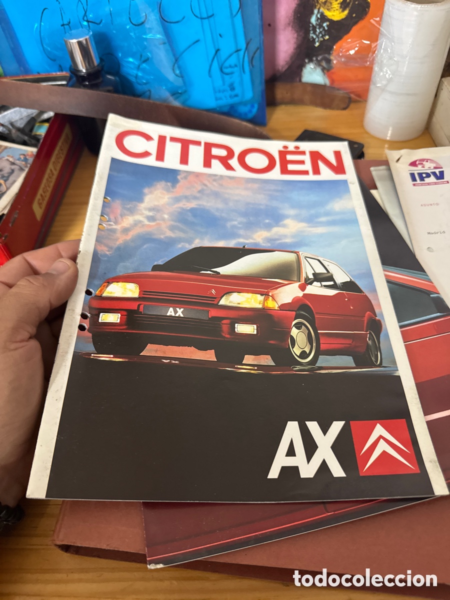 Coches y Motocicletas: CITROEN AX - CATALOGO PUBLICIDAD ORIGINAL - 1989 - ESPA&Ntilde;OL