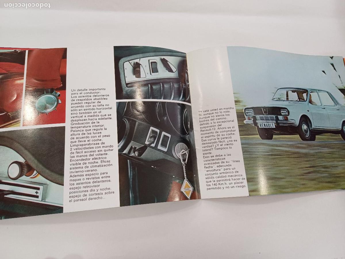 Coches y motocicletas: RENAULT 12/CATALOGO FACSIMIL. - Foto 6