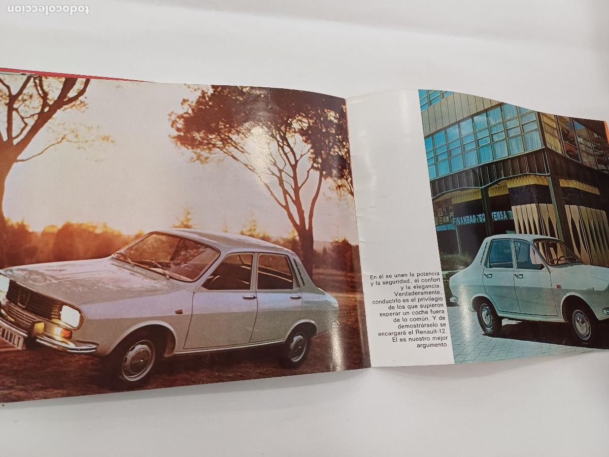 Coches y motocicletas: RENAULT 12/CATALOGO FACSIMIL. - Foto 7
