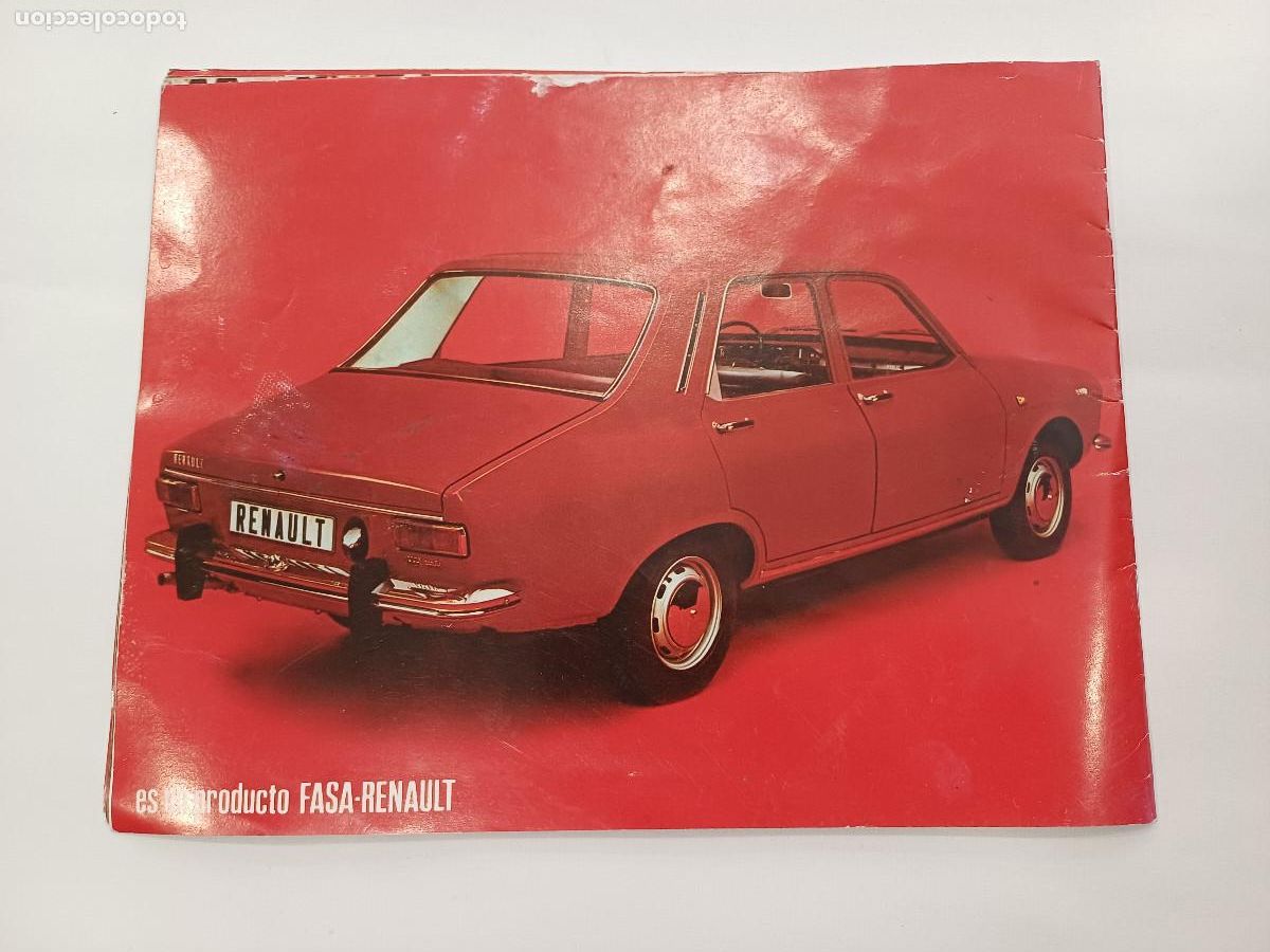 Coches y motocicletas: RENAULT 12/CATALOGO FACSIMIL. - Foto 9