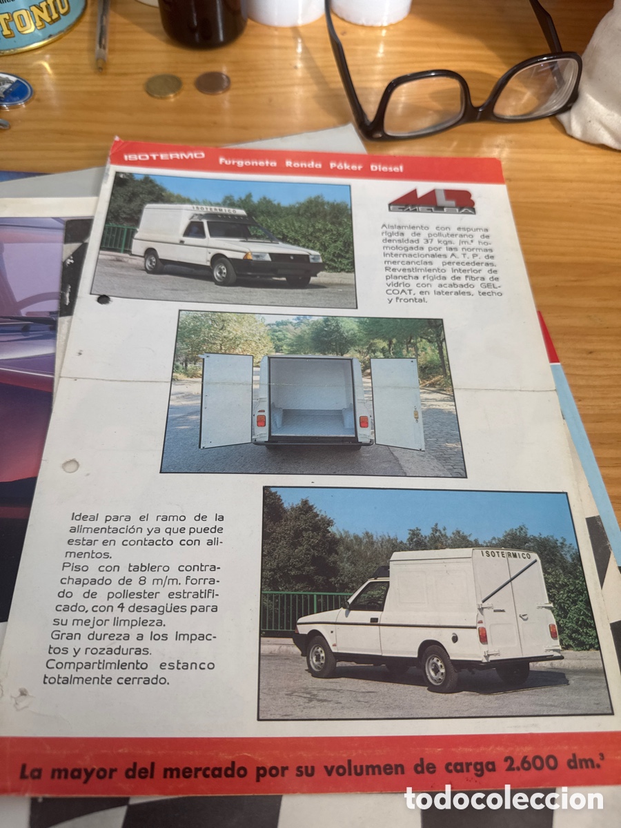 Coches y Motocicletas: Hoja descriptivas de Furgoneta Ronda, p&oacute;quer diesel