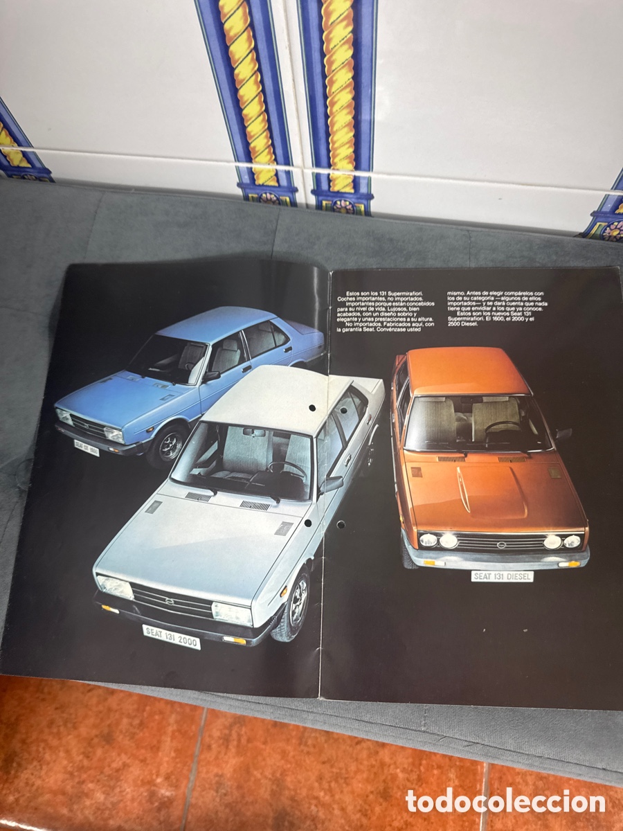 Coches y Motocicletas: Cat&aacute;logo de Seat 131 Supermirafiori