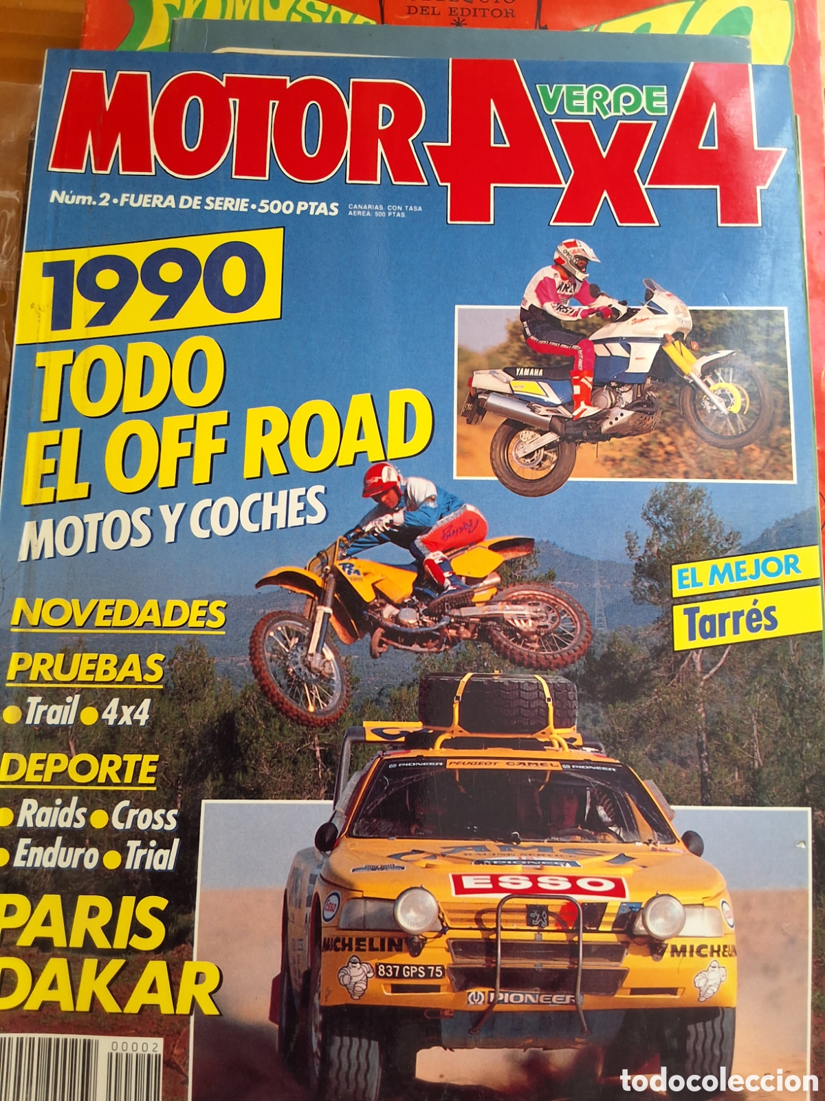 Voitures et Motocyclettes: Motor 4x4 verde revista anual n&uacute;mero 2 a&ntilde;o 1990