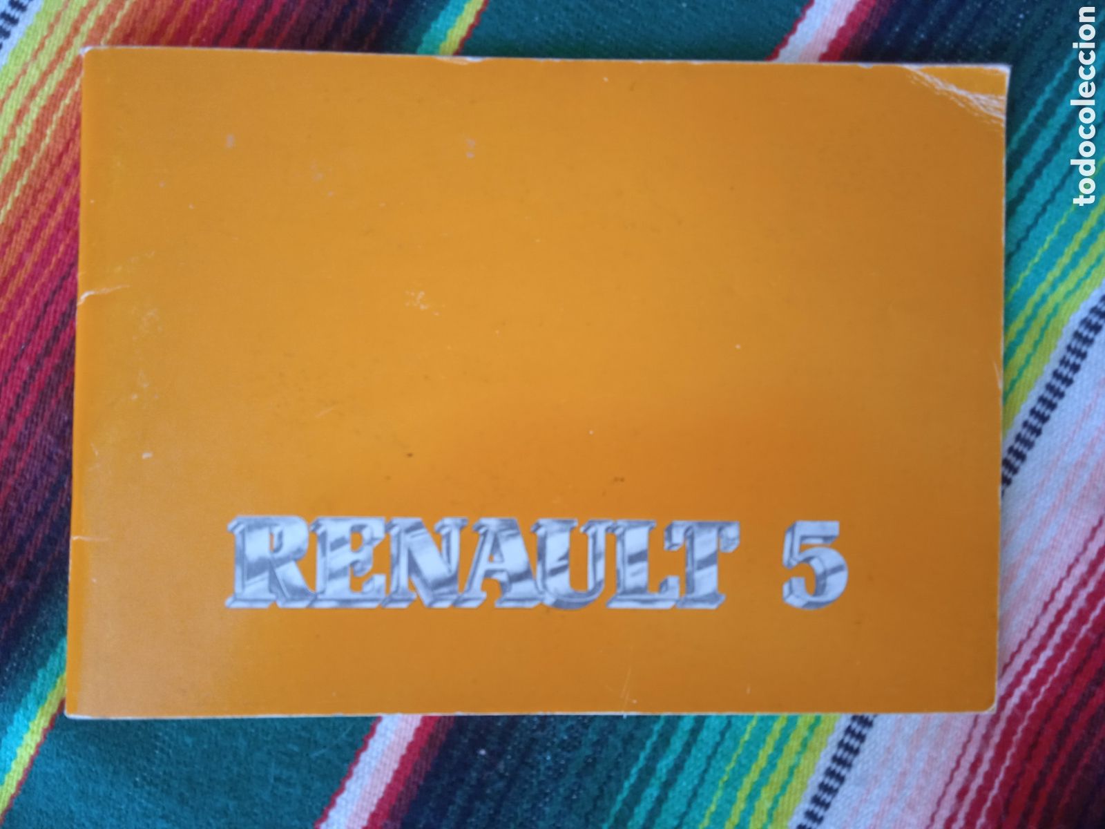 Voitures et Motocyclettes: RENAULT 5 * Manual Utilizaci&oacute;n y Mantenimiento (1984)