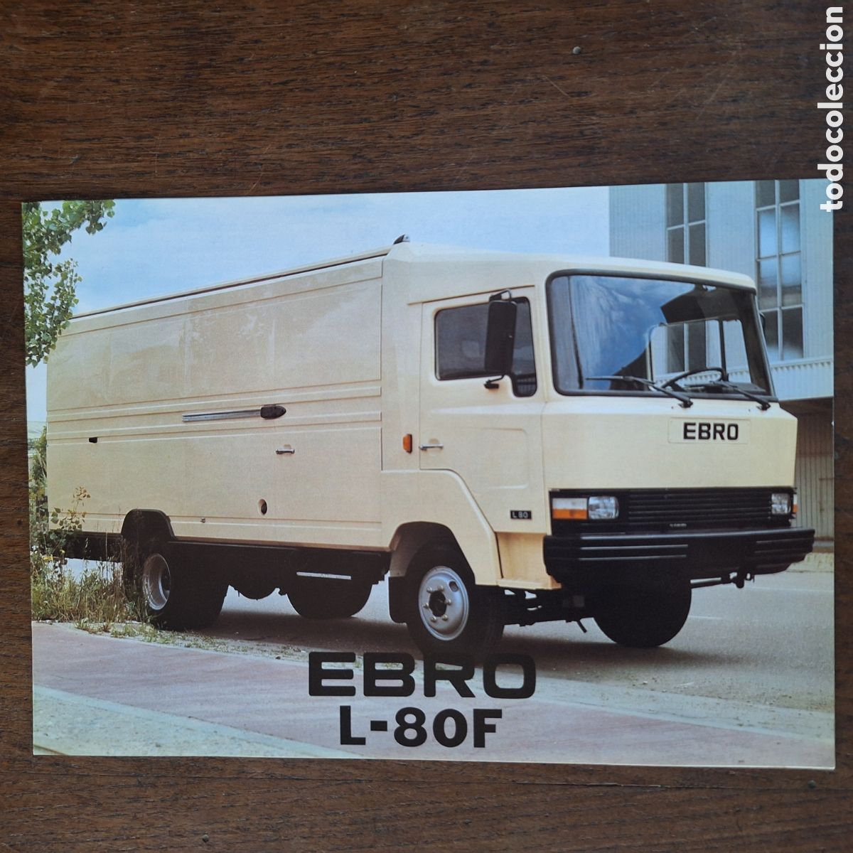 Voitures et Motocyclettes: Cat&aacute;logo camion Ebro L 80 F motor ib&eacute;rica