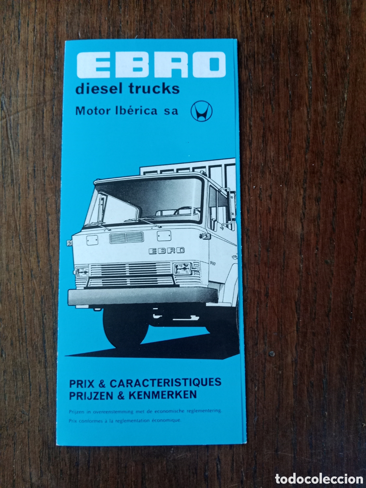 Carros e motociclos: Folleto cami&oacute;n Ebro serie D P