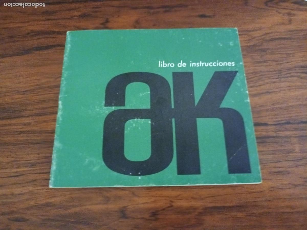 Coches y Motocicletas: CAT&Aacute;LOGO LIBRO DE INSTRUCCIONES COCHE CITROEN AK. A&Ntilde;O 1967. SELLO GARAGE VICH VIC. 2CV